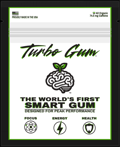 Turbo Gum – Smart Gum™ Matte Pouch (30 pieces)