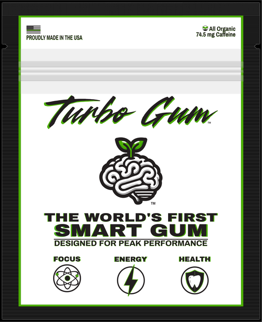 Turbo Gum – Smart Gum™ Matte Pouch (30 pieces)